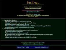 Tablet Screenshot of jurid.net